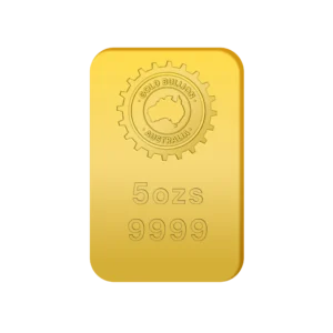 5oz GBA Gold Cast Bar