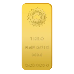 1kg GBA Gold Cast Bar