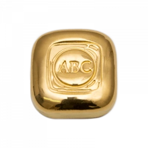 1oz ABC Gold Cast Bar