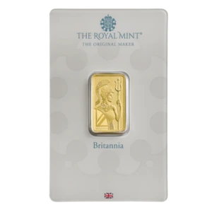 10g Royal Mint Britannia Gold Minted Bar