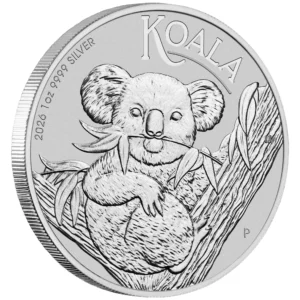 1oz Perth Mint Koala Silver Coin